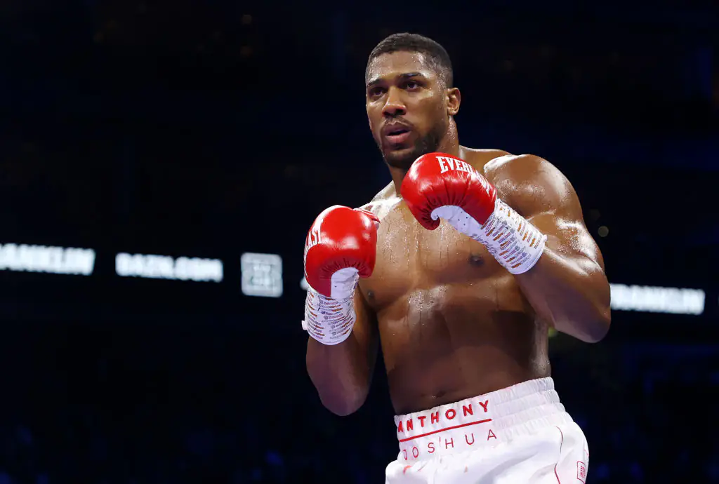 Anthony Joshua hasn't fought since a knockout loss to Daniel Dubois last September. Credit: James Chance / Getty
