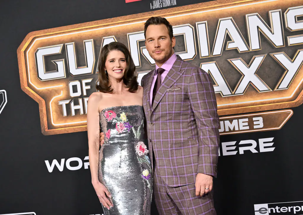 Pratt and Schwarzenegger have welcome child number three. Credit: Axelle/Bauer-Griffin/FilmMagic/Getty