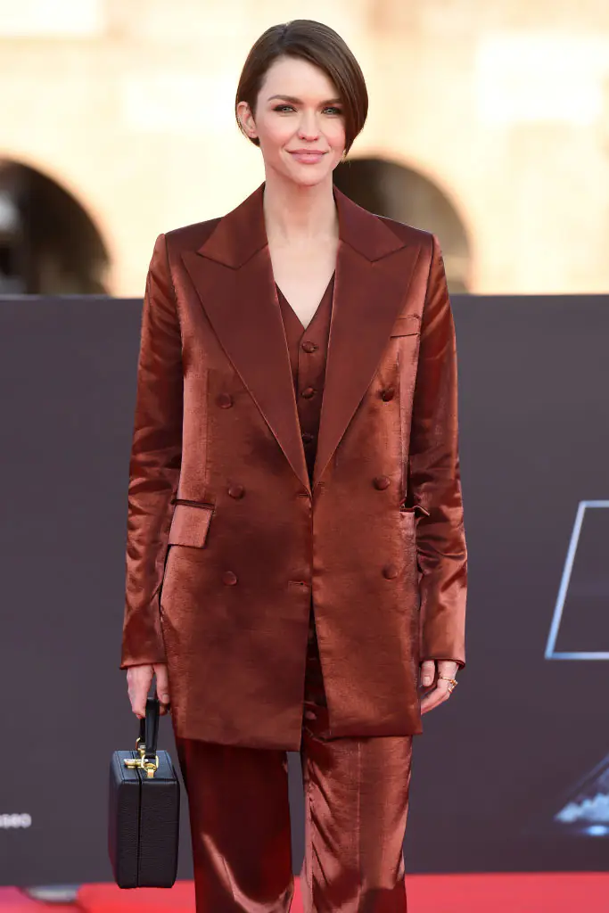 Orange is the New Black actor Ruby Rose is considered androgynous. Credit: Mondadori Portfolio / Getty