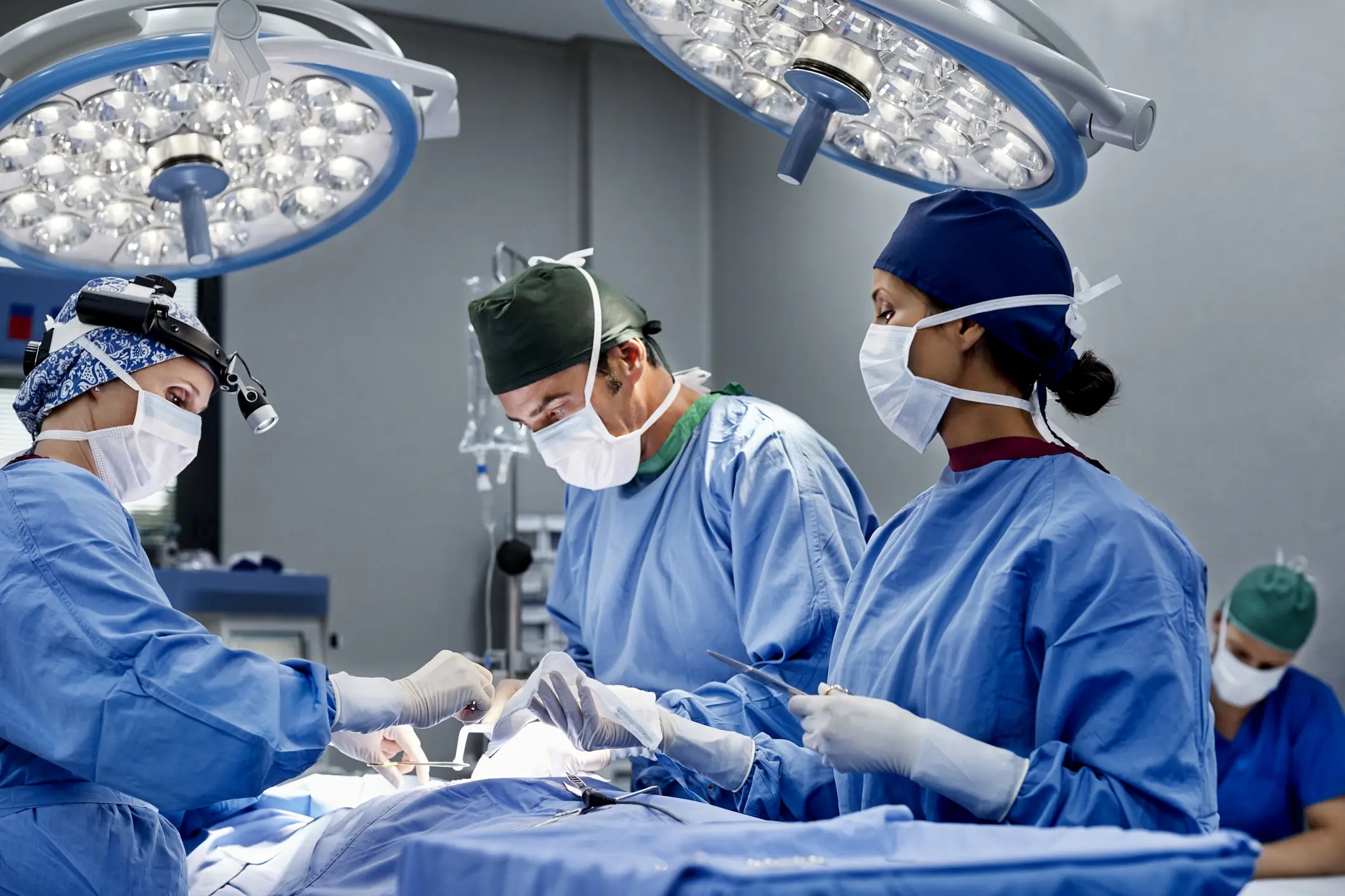 DiMeo underwent a 23-hour surgery. Credit: Morsa Images/Getty