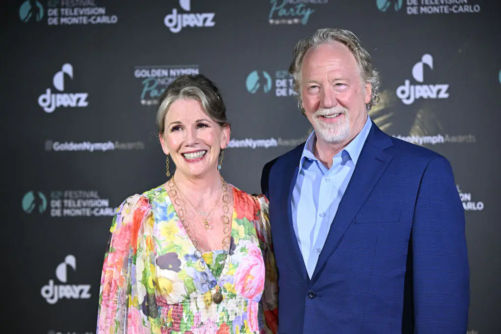 Timothy Busfield and his wife Melissa Gilbert. Credit: Stephane Cardinale - Corbis/Corbis via Getty Images