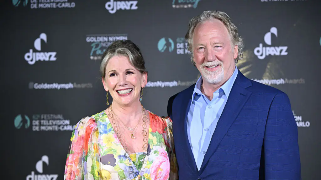 Timothy Busfield and his wife Melissa Gilbert. Credit: Stephane Cardinale - Corbis/Corbis via Getty Images