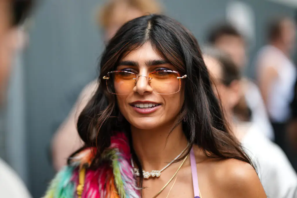 Mia Khalifa only earned $12,000 from the adult industry. Credit: Edward Berthelot/Getty
