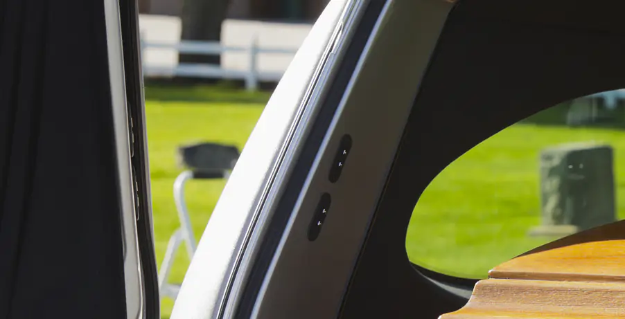 Horrific moment pallbearers end up falling into grave with loved one's coffin after platform gave way