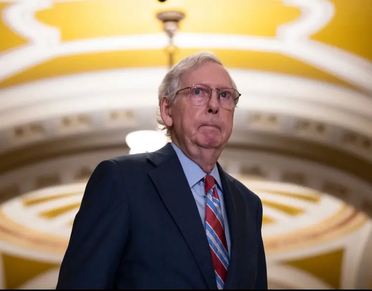 Mitch McConnell won't seek reelection in 2026. Credit:  Drew Angerer/Getty Images