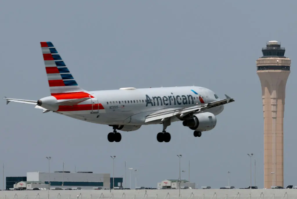 American Airlines regretted giving a lifetime pass to one particular man. Credit: Joe Raedle/Getty 