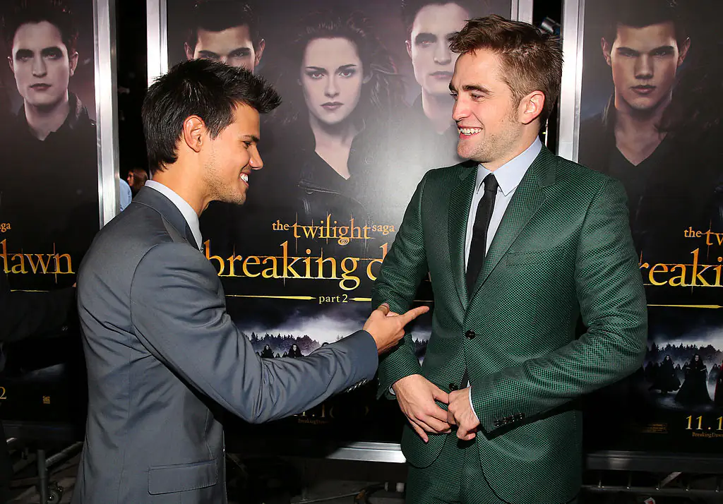 Pattinson played Edward Cullen in the Twilight franchise. Credit: Christopher Polk/Getty