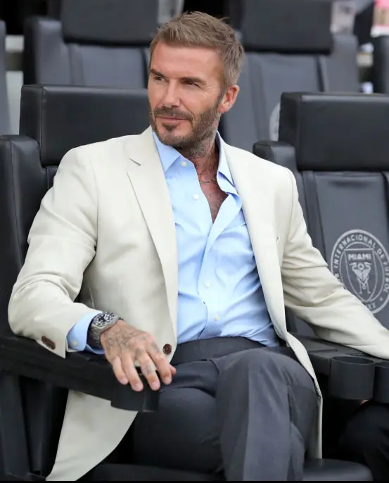 David Beckham is one of the most recognizable men on the planet. Credit: Megan Briggs/Getty