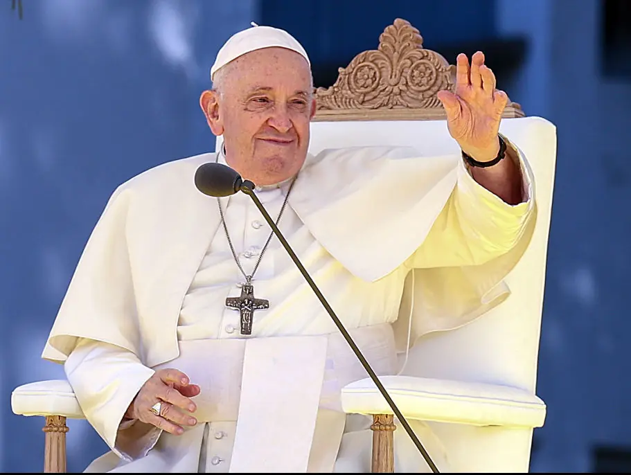 Pope Francis died on Easter Monday at the age of 88. Credit: Tiago Petinga - Pool/Getty Images