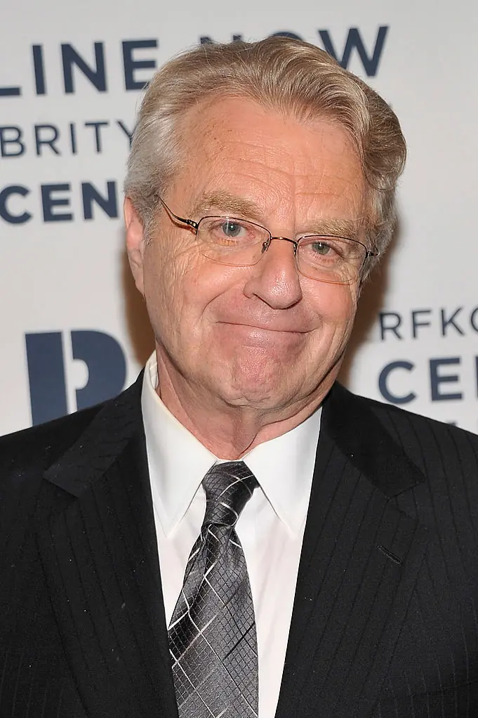 Jerry Springer was a popular TV Personality. Credit: Stephen Lovekin/Getty