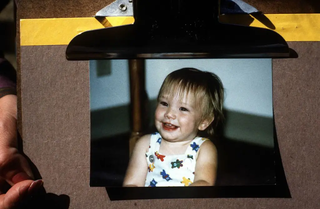 18 month old Jessica McClure fell into an eight inch diameter well pipe in the backyard of her aunt in Midland, Texas.Credit: Barbara Laing / Getty