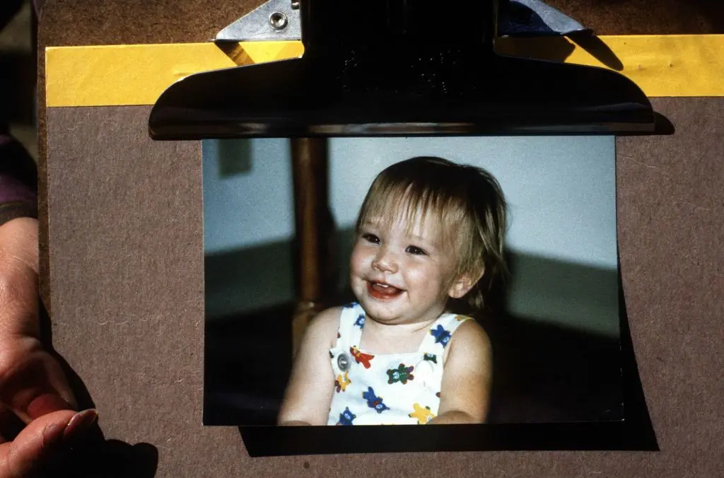 18 month old Jessica McClure fell into an eight inch diameter well pipe in the backyard of her aunt in Midland, Texas.Credit: Barbara Laing / Getty
