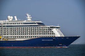 Passenger died and more than 100 others injured after cruise ship was battered by 30ft waves: Report