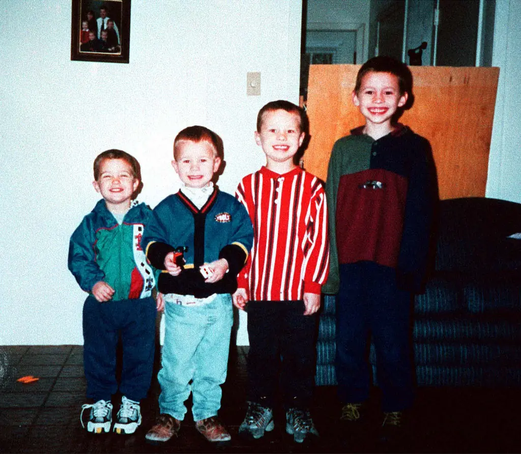 Four of the five murdered children. Credit: Yates Family/Getty