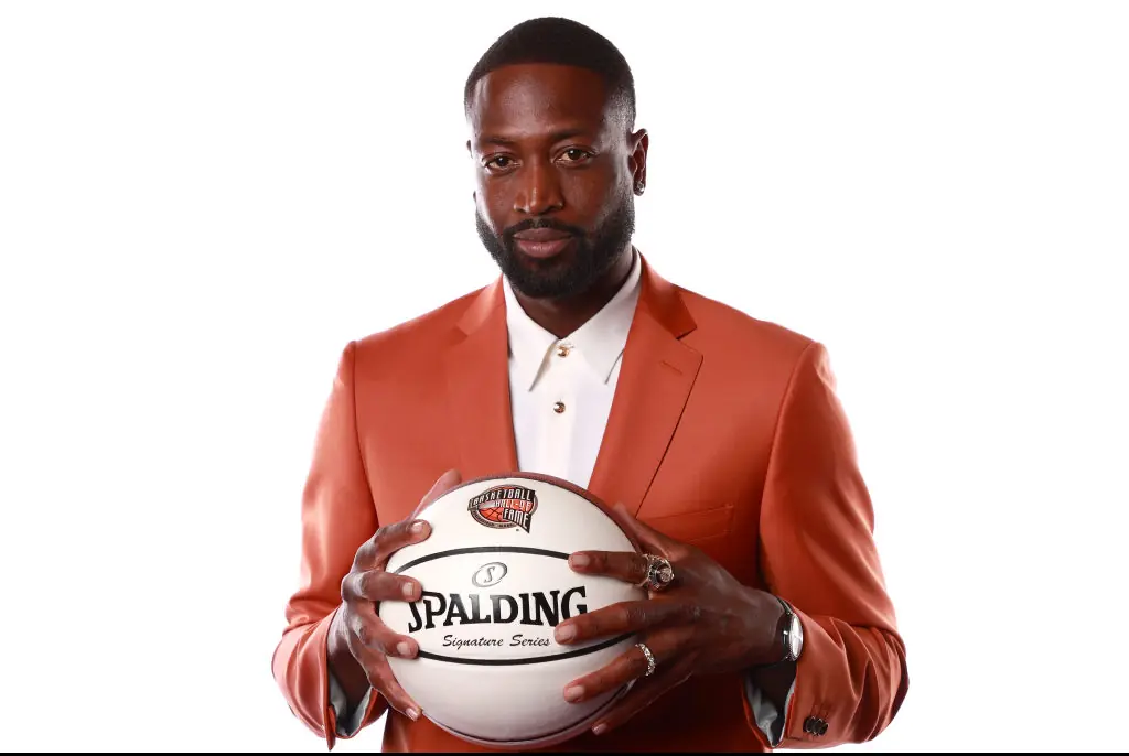 Dwyane Wade has given his thoughts on the viral statue of himself. Credit: Mike Lawrie/Getty