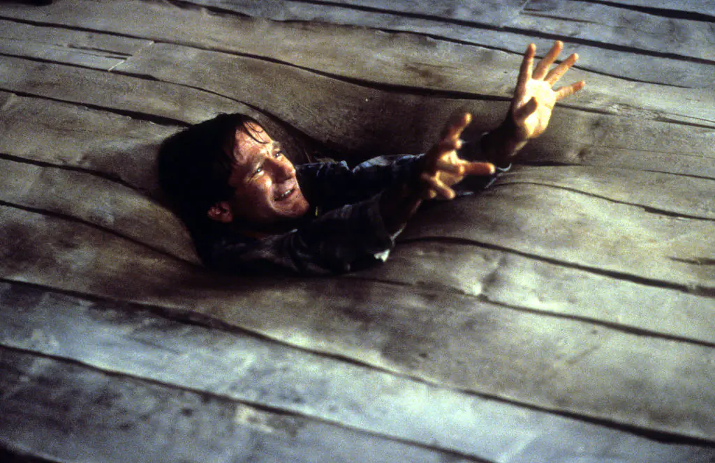 For many 90s kids, Jumanji was a horror. Credit: TriStar/Getty Images