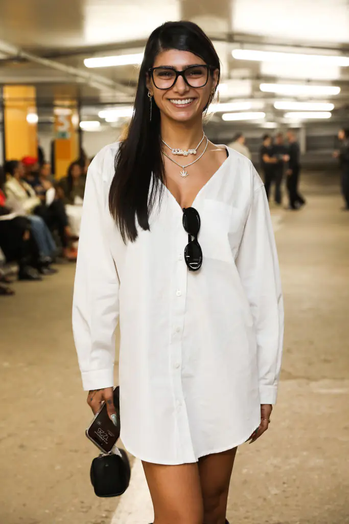 Mia Khalifa has been very open about her time in the industry. Credit: Lia Toby/BFC/Getty