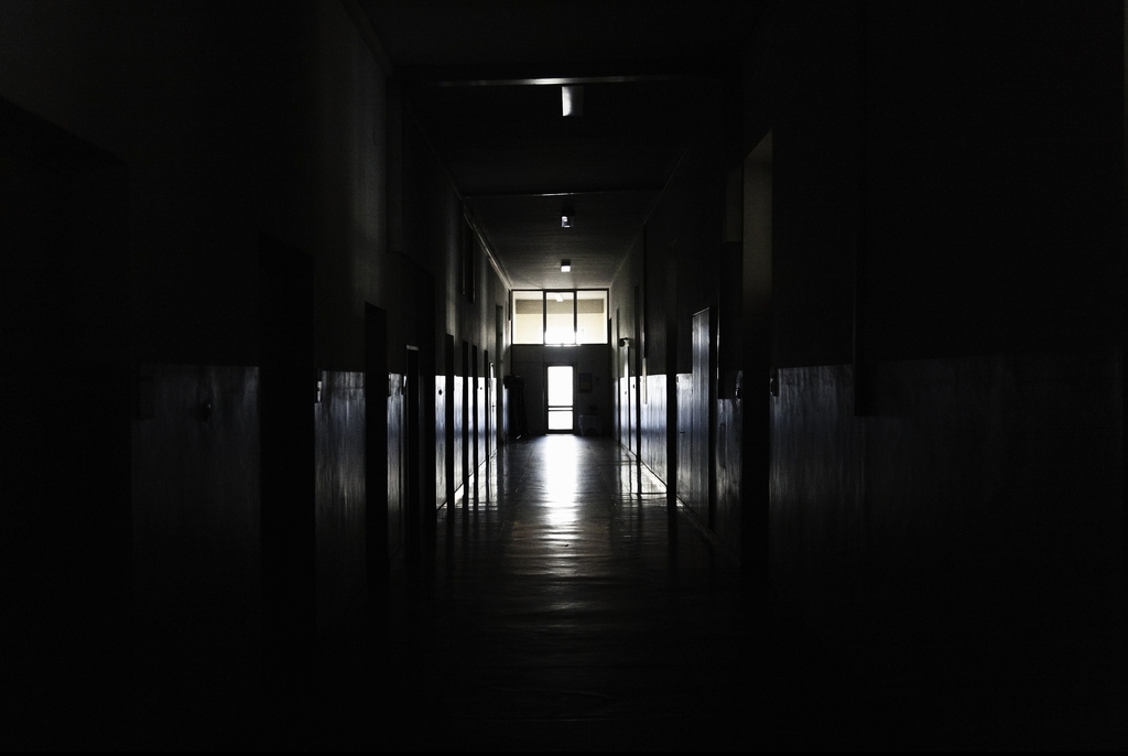 School hallway