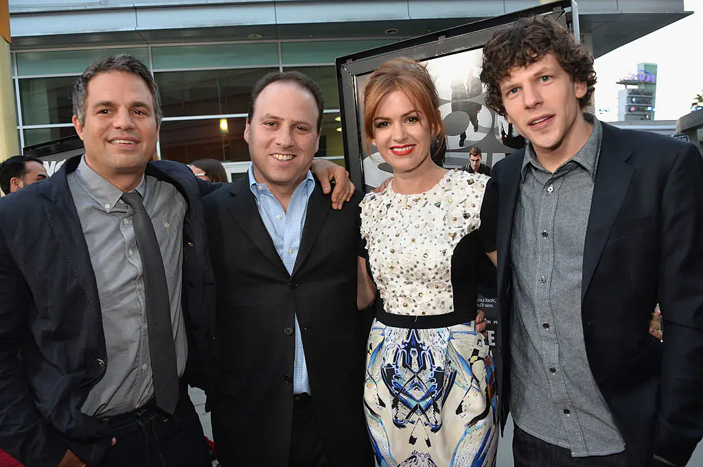 Fisher starred alongside Mark Ruffalo and Jesse Eisenberg. Credit: Alberto E. Rodriguez / Getty