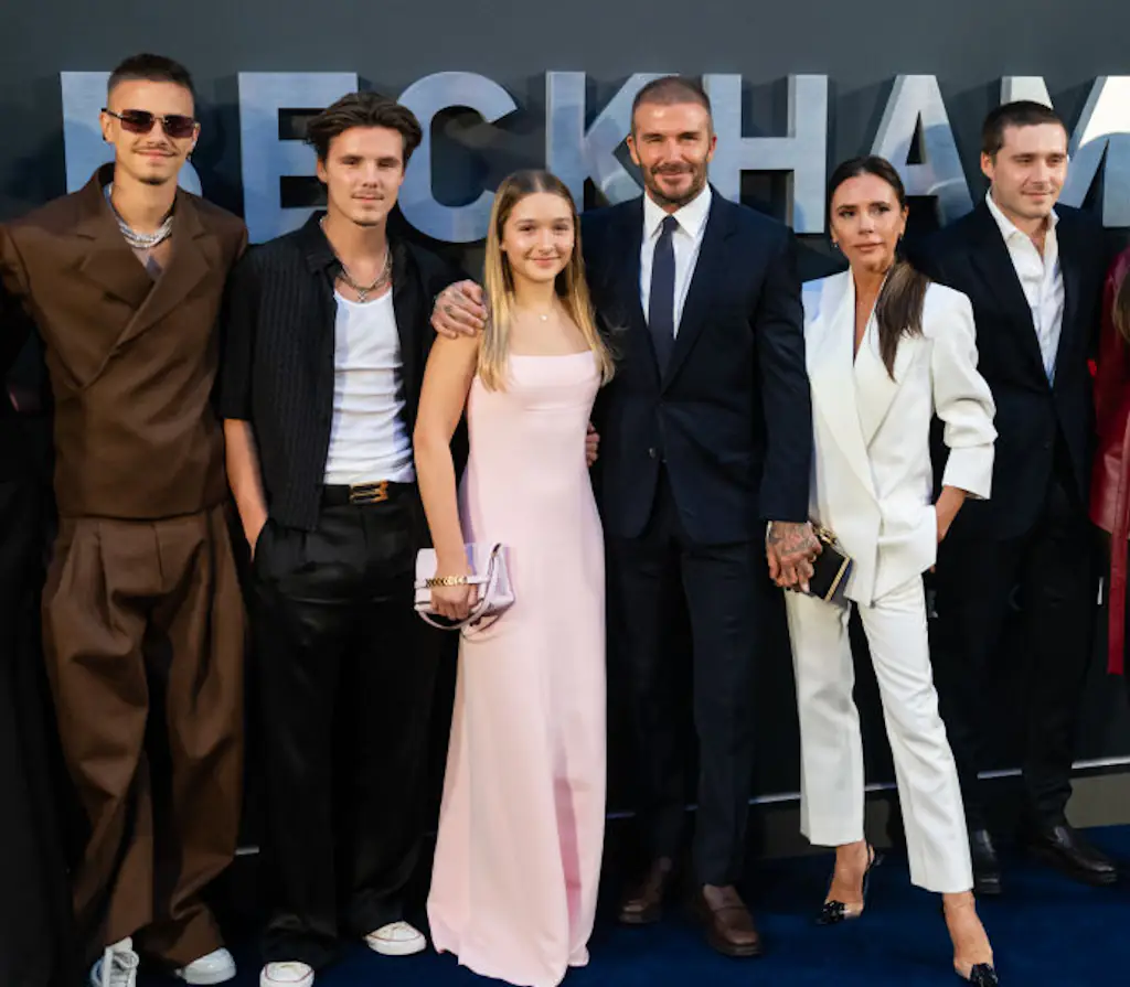 David thanked his wife and kids on Instagram. Credit: Samir Hussein / Getty