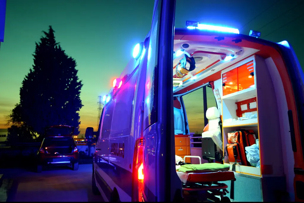 Stock image of an ambulance. Credit: aydinmutlu / Getty