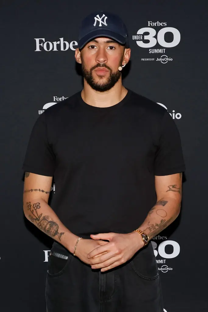 Bad Bunny is headlining Super Bowl 2026. Credit: Taylor Hill / Getty Images.