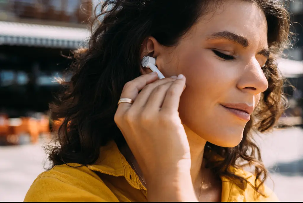 Your earbuds could be full of harmful bacteria. Credit: FreshSplash/Getty