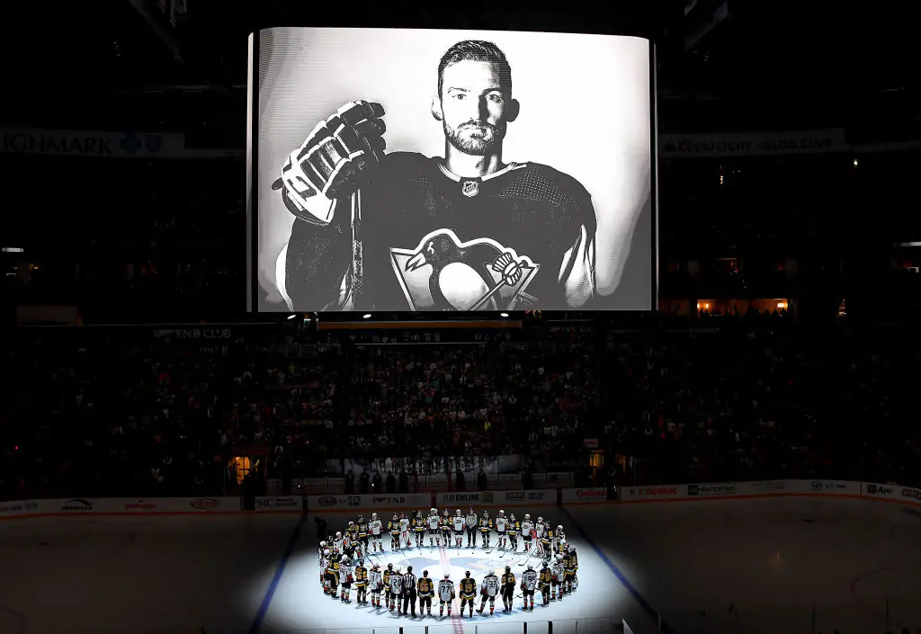 Johnson died in October 2023. Credit: Joe Sargent/NHLI/Getty