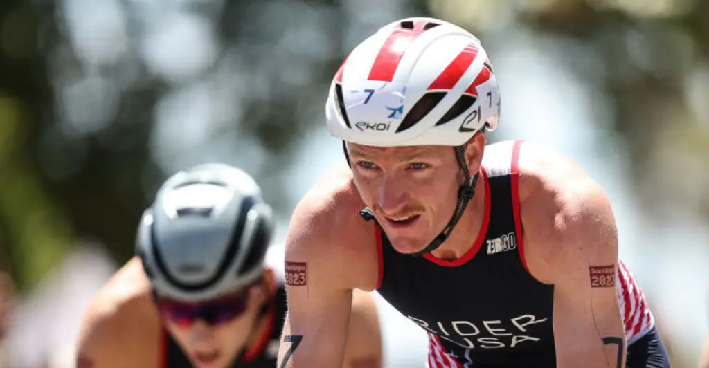 Team USA triathlete reveals the gross way athletes prepare to swim in dirty water