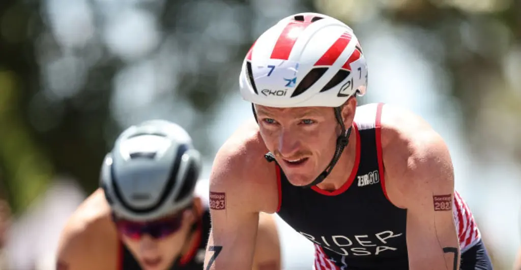 Team USA triathlete reveals the gross way athletes prepare to swim in dirty water