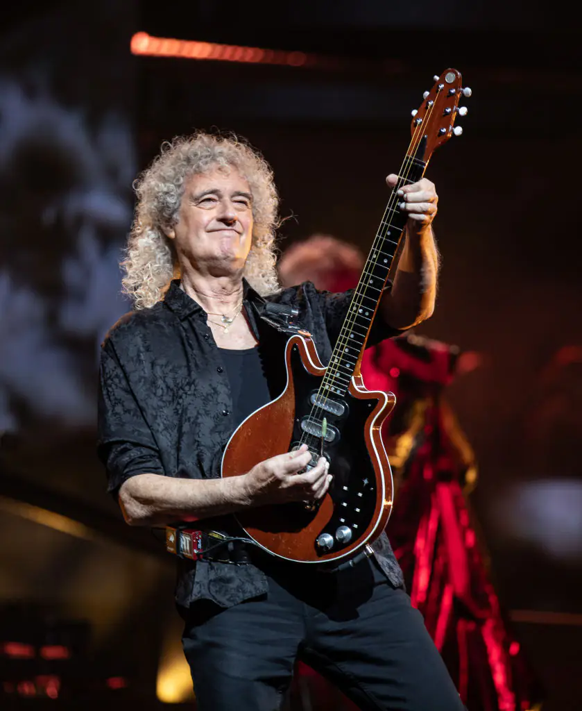 The Queen guitarist disclosed that he suffered a stroke. Credit: Miikka Skaffari / Getty
