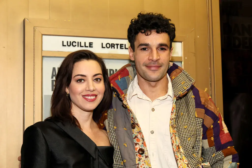 Aubrey Plaza and Christopher Abbott are expecting. Credit: Dia Dipasupil / Getty