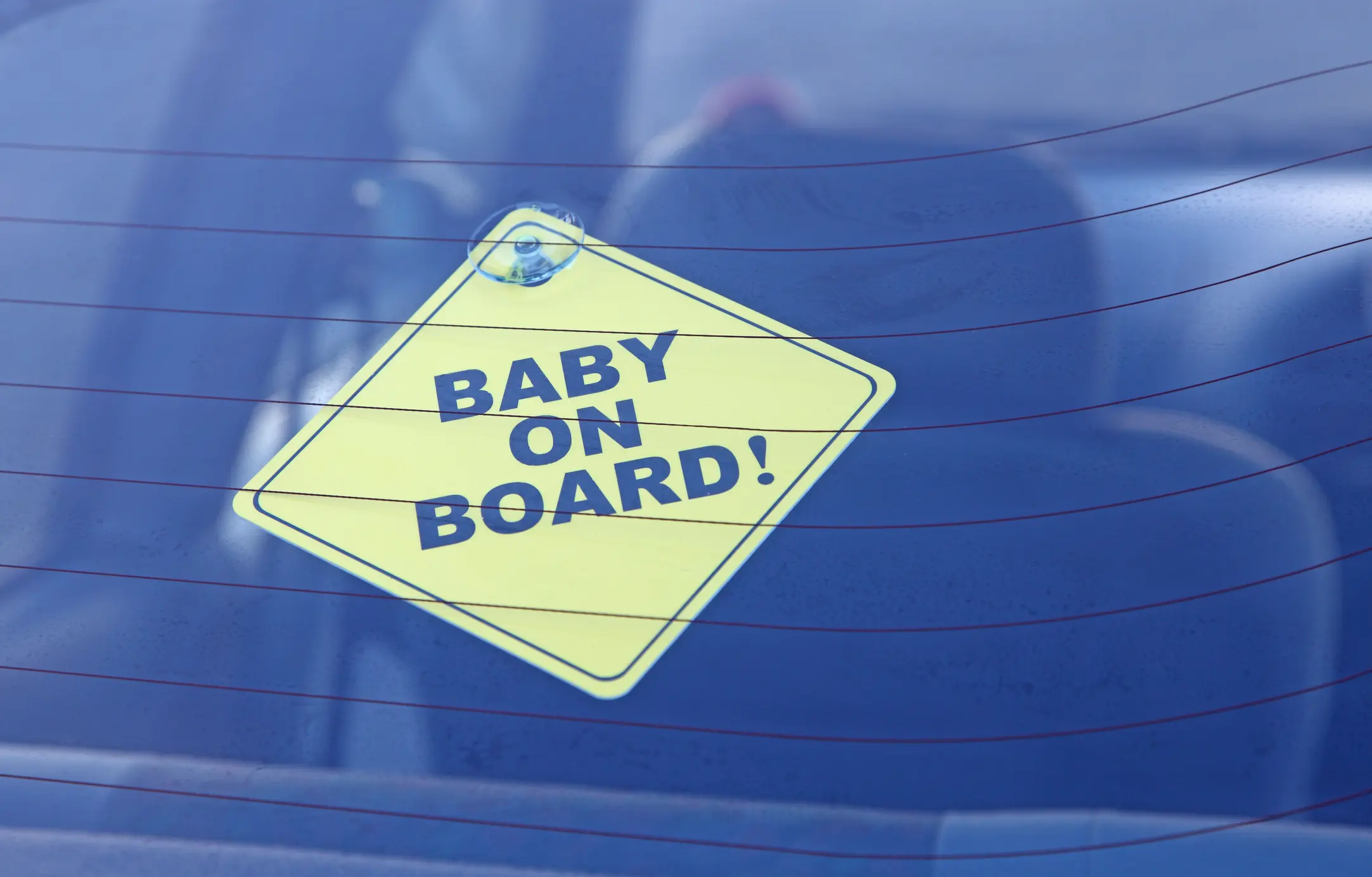 There have been mixed messages about whether parents should use Baby On Board signs. Credit: 	shank_ali/Getty Images