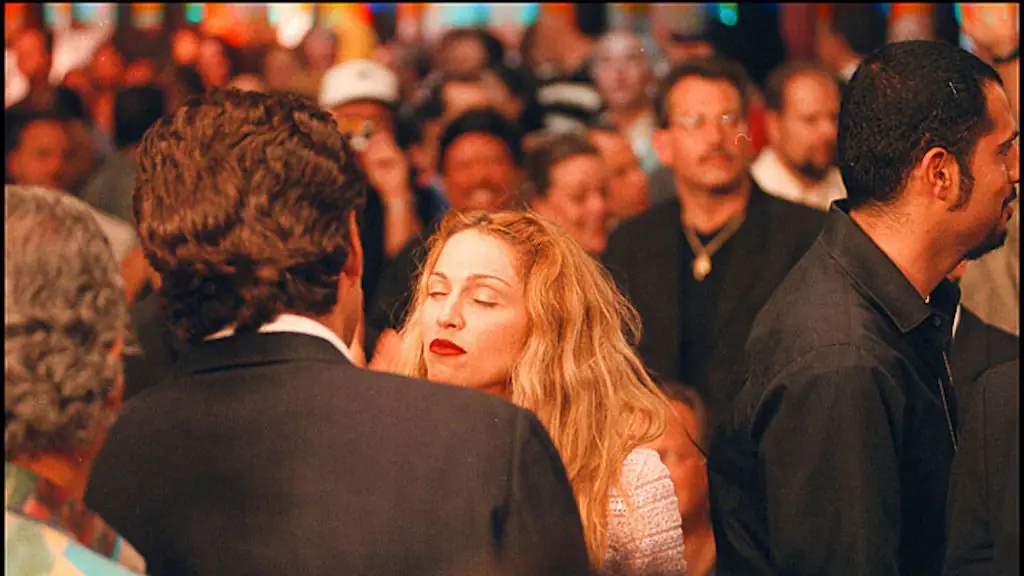 John F Kennedy Jr. and Madonna