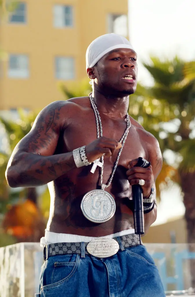 50 Cent back in 2003. Credit: Scott Gries / Getty