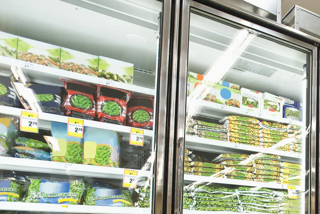 The man fell behind tall refrigeration units. (stock image). Credit: Erik Isakson / Getty