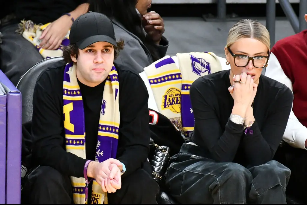 Kopf and Dobrik. Credit: Allen Berezovsky/Getty