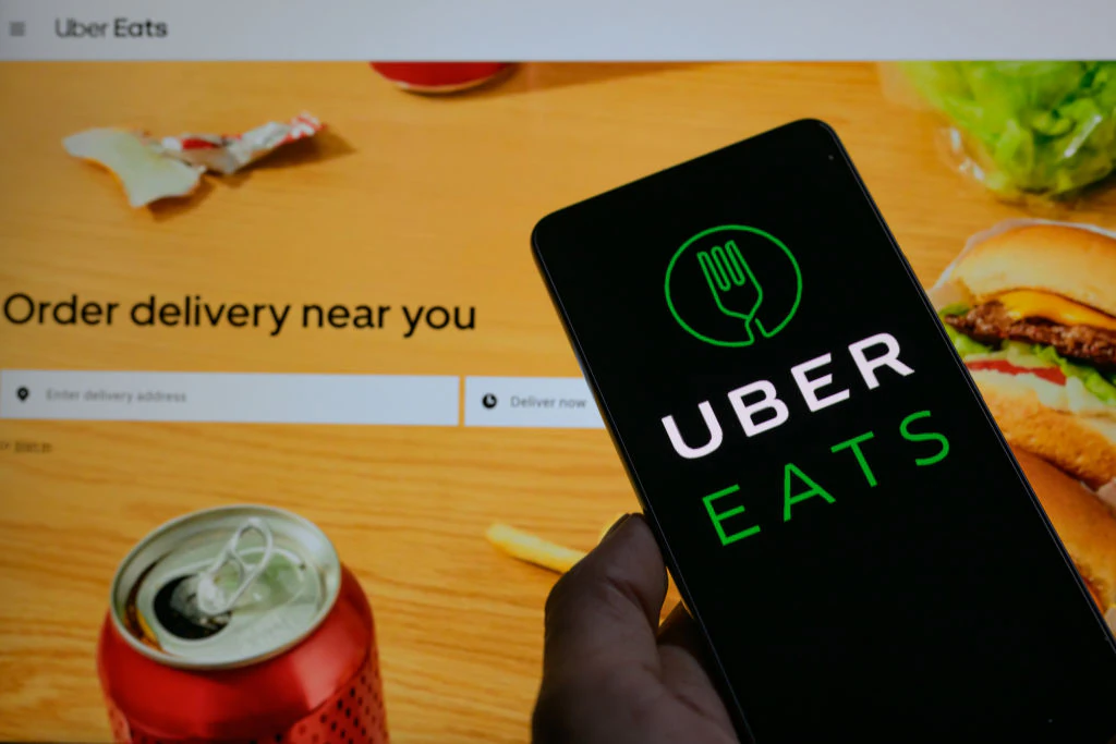 An Uber Eats driver has revealed the unexpected trick she does that has dramatically boosted her tips. Credit: 	NurPhoto / Getty