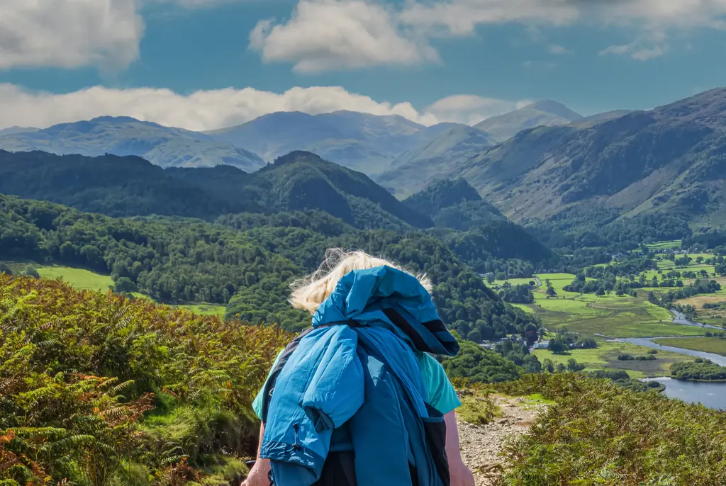 Couple left terrified after spotting disturbing detail in photo taken on top of a mountain during hike