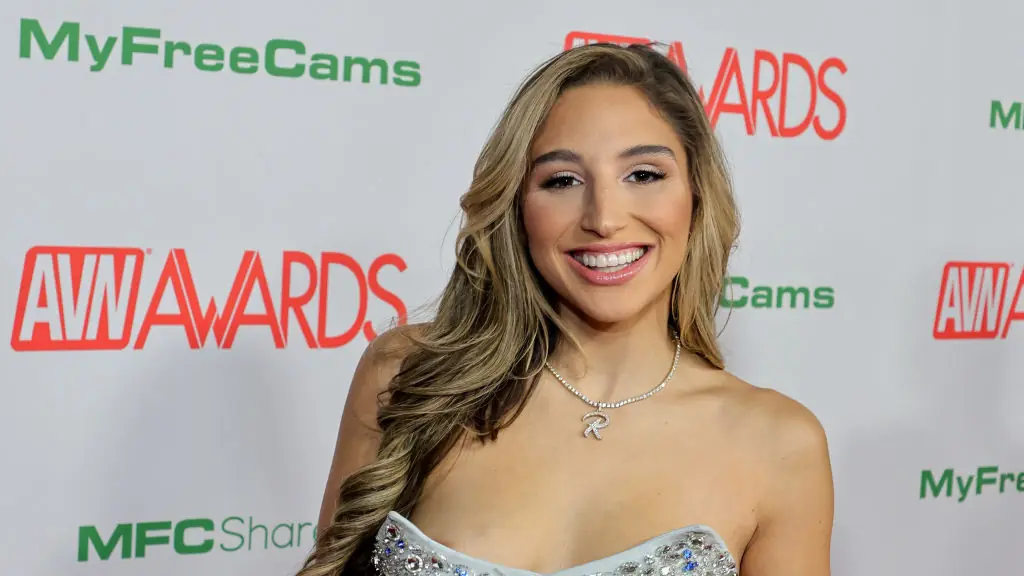 LAS VEGAS, NEVADA - JANUARY 27: Abella Danger attends the 2024 Adult Video News Awards at Resorts World Las Vegas on January 27, 2024 in Las Vegas, Nevada. (Photo by Ethan Miller/Getty Images)