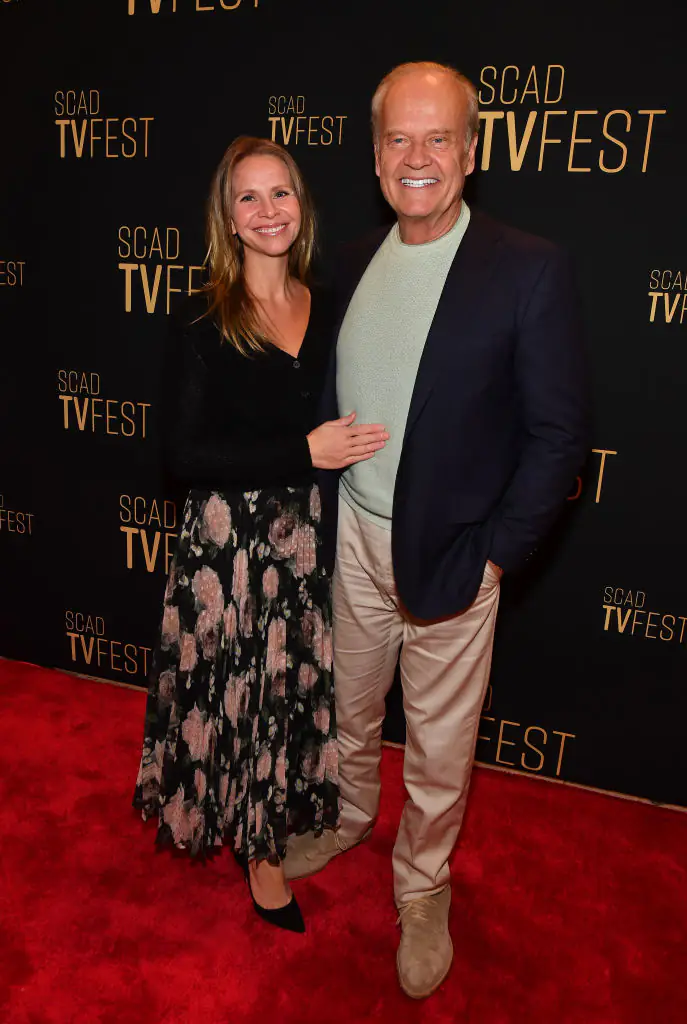 Kelsey Grammer and wife Kayte are expecting another baby. Credit: Paras Griffin / Getty Images.