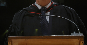 Graduate loses his diploma after going 'off script' and asking people to find God in his speech