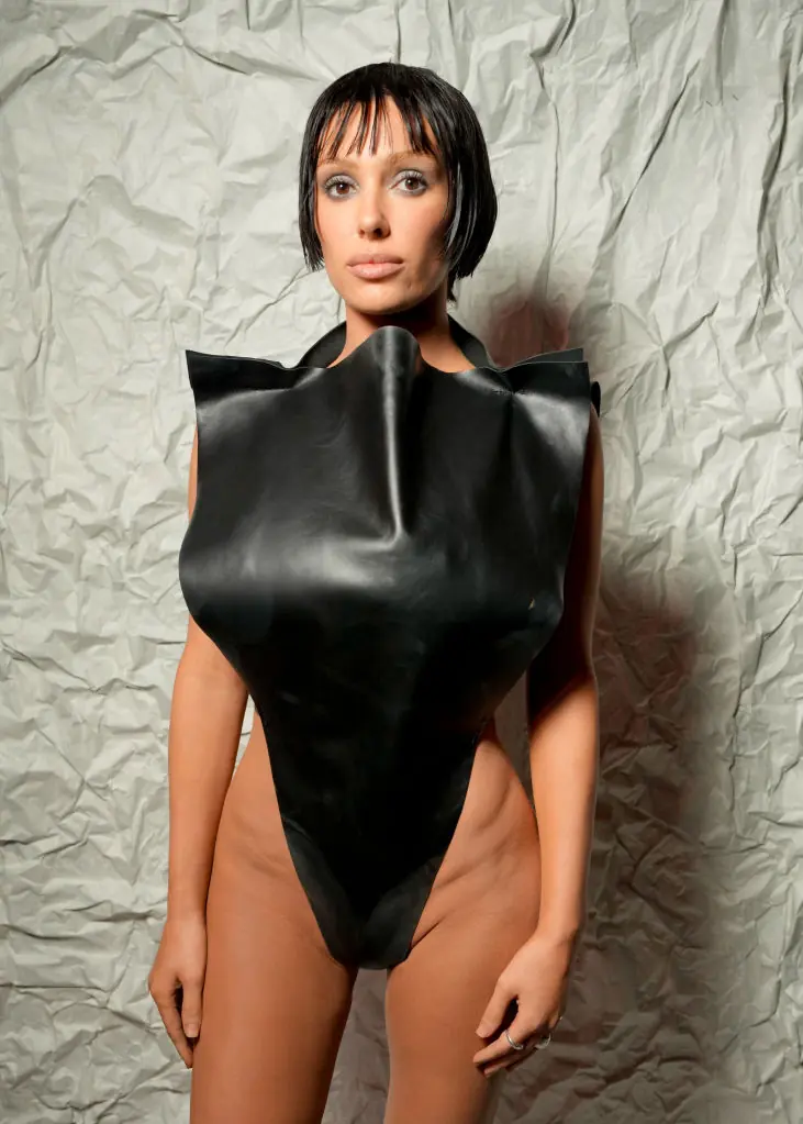 Bianca Censori. Credit:  Swan Gallet/WWD via Getty 