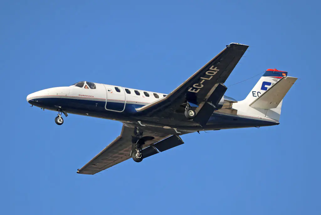 A Cessna S550 crashed into a residential neighbourhood. (Stock image). Credit: NurPhoto / Getty