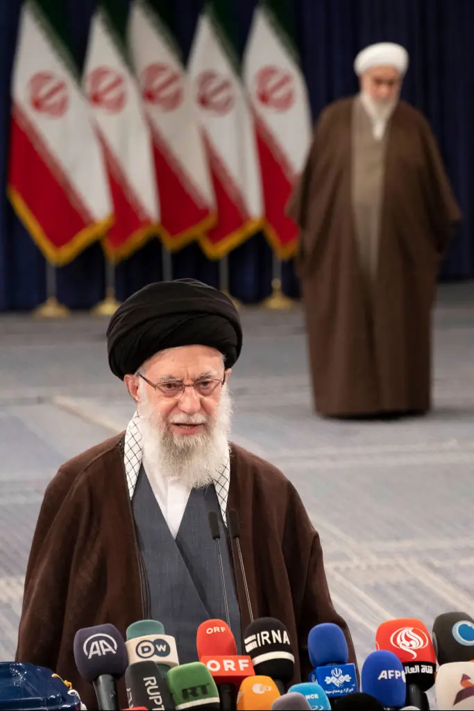 Trump reportedly addressed the letter to Iran’s Supreme Leader Ayatollah Ali Khamenei. Credit: NurPhoto / Getty