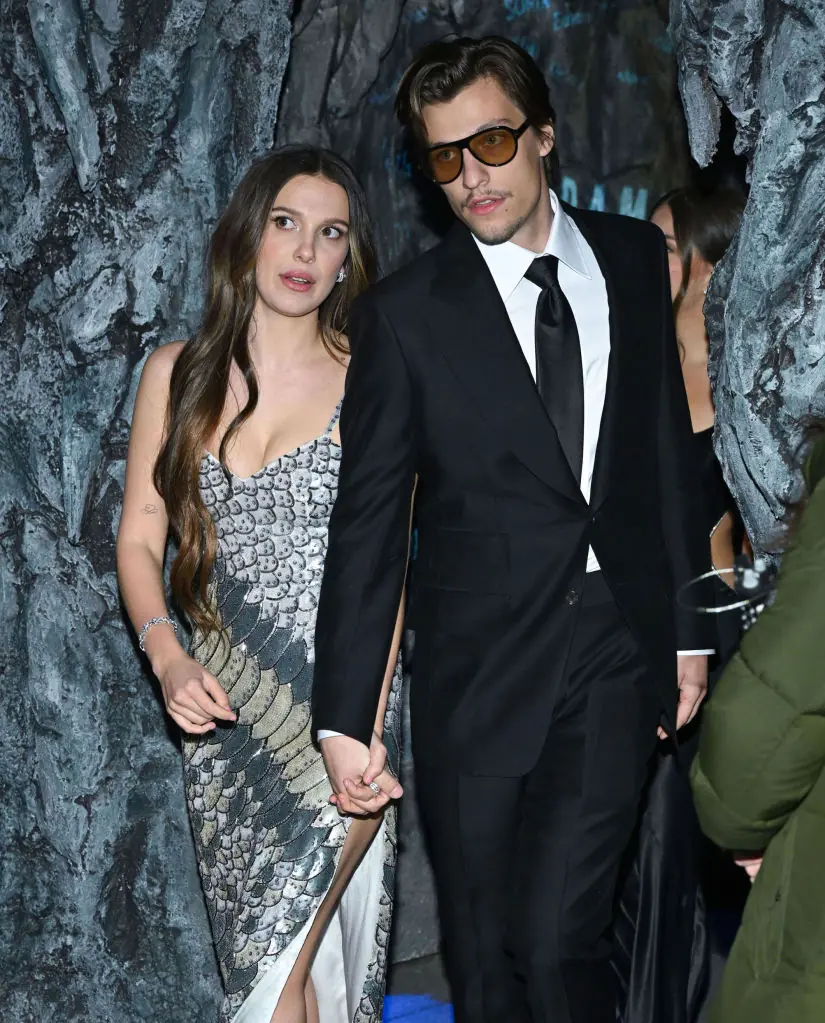 Millie Bobby Brown married Jake Bon Giovi last year. Credit: NDZ/Star Max/Getty