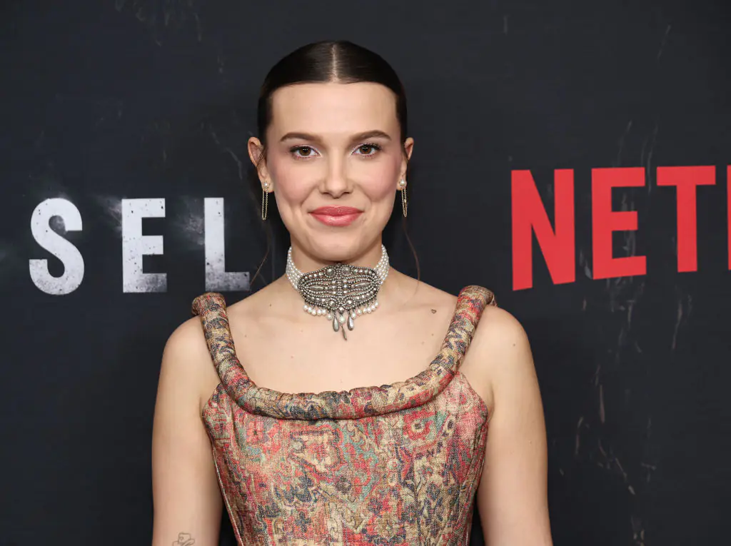 Brown said that spending time with her partner in America has changed her accent. Credit: Jamie McCarthy/Getty