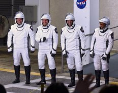 Four NASA astronauts hospitalized under mysterious circumstances after returning from space