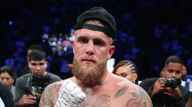 Jake Paul has banned the fighter from any future events. Credit: Al Bello / Getty