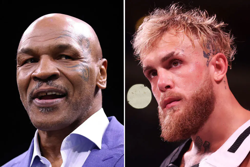Mike Tyson and Jake Paul will face each other in the ring on Friday (November 15). Credit: Getty Images / Getty